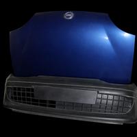 Cofano,parafango e luci anteriori fiat 600