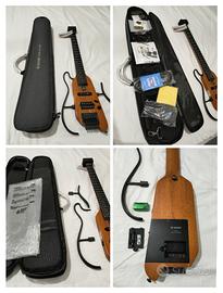 Chitarra elettrica Donner Hush-X compatta viaggio
