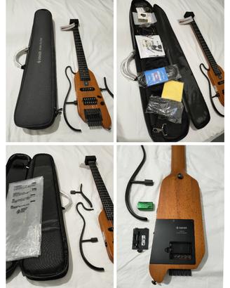 Chitarra elettrica Donner Hush-X compatta viaggio
