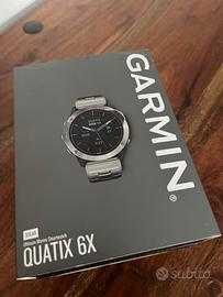 Orologio per velisti Garmin quatix 6 solare e tita