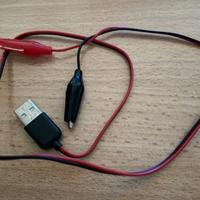 Morsetto elettrico a coccodrillo con Clip a coccod