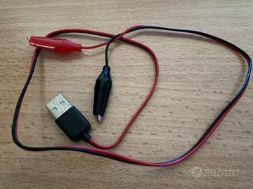 Morsetto elettrico a coccodrillo con Clip a coccod