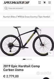 Mountainbike Specialized carbonio taglia S