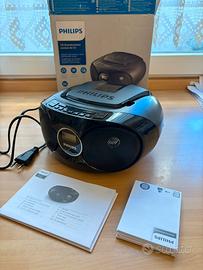 Lettore cd boombox Philips NUOVO MAI ACCESO