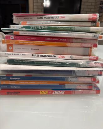 Libri scolastici seconda e terza media