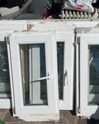 Lotto finestre 80x60 vasistas pvc
