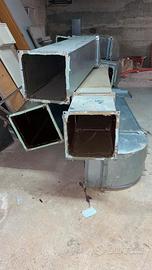 TUBI ACCIAIO E ZINCATI PER CANNE FUMARIE