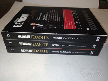 Tutto Dante, Roberto Benigni, DVD 13-14-15, Nuovi