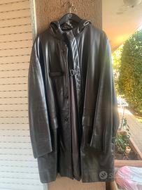 Parka uomo Prada in pelle