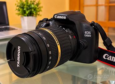 CANON EOS 1300D + OBIETTIVO TAMRON 18-200mm