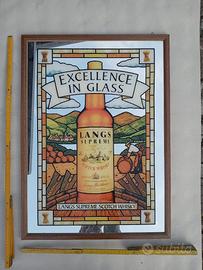 GRANDE SPECCHIO VINTAGE PUBBLICITARIO