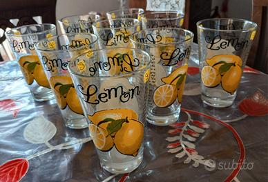 11 bicchieri da bibita 