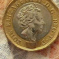 monete  One Pound  Queen Elisabeth II