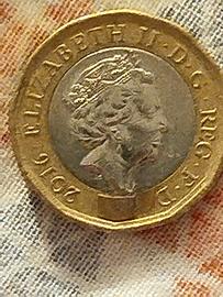 monete  One Pound  Queen Elisabeth II