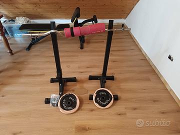 Panca pesi+Rack