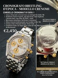 Cronografo  BREITLING Chronomat B13050 Acciao/Oro