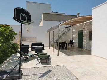 Casa con giardino al mare a Porto Cesareo
