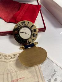 Orologio sveglia da tavolo  Must di Cartier