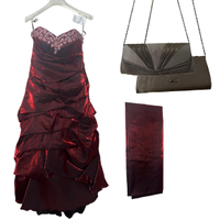 Abito da cerimonia bordeaux Atelier La Sposa – XS