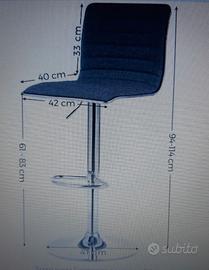 SGABELLI  SONGMICS (LJB15G)