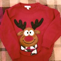 maglione natalizio 9/12 mesi