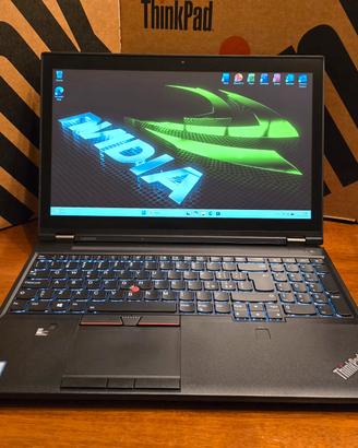 Lenovo ThinkPad P51 i7-7820HQ 32GB 256SSD Quadro