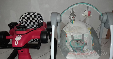 Girello 3 in 1... altalena elettrica con musica