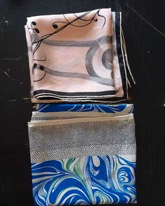 foulard seta vintage