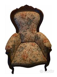 Poltrona stile francese vintage