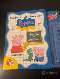 Libro Peppa pig scuola di scrittura