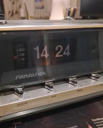 Radiosveglia Vintage Soundesign Anni '70
