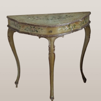 Consolle vintage tavolino in stile Luigi XVI