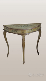 Consolle vintage tavolino in stile Luigi XVI