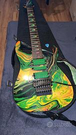 CHITARRA ELETTRICA IBANEZ UNIVERSE MULTICOLOR 1991