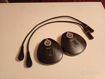 Microfoni da tavolo Monacor ECM-500 Electret 