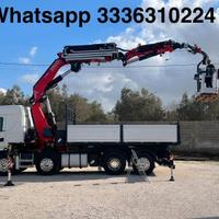 Scania g500 8x2 e6 gru fassi 710 +jib+cestello