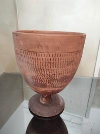 CALICE IN CRETA MIS  22cm × 17 cm