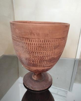 CALICE IN CRETA MIS  22cm × 17 cm