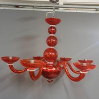 lampadario in vetro di murano 