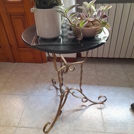 tavolino da caffe' ottone