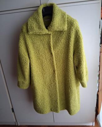 Cappotto teddy verde lime