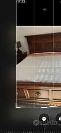 Testiera letto in rinascimento fiorentino.