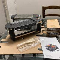 Griglia Barbeque mini - Raclette a 2 piastre