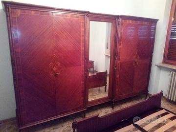 camera da letto completa in noce 