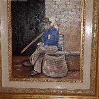 Olio su tela con cornice