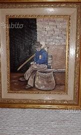 Olio su tela con cornice