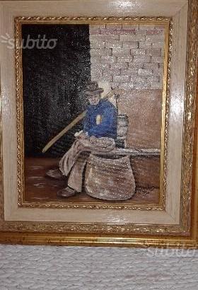 Olio su tela con cornice