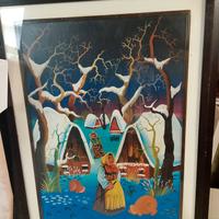 Quadro firmato moderno 