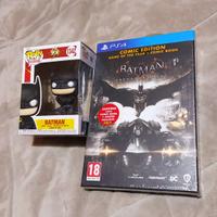 Batman comic edition ps4 + funko batman