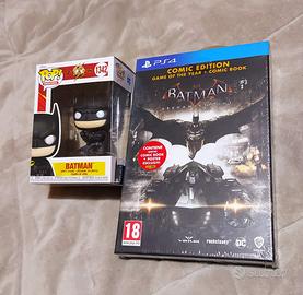 Batman comic edition ps4 + funko batman